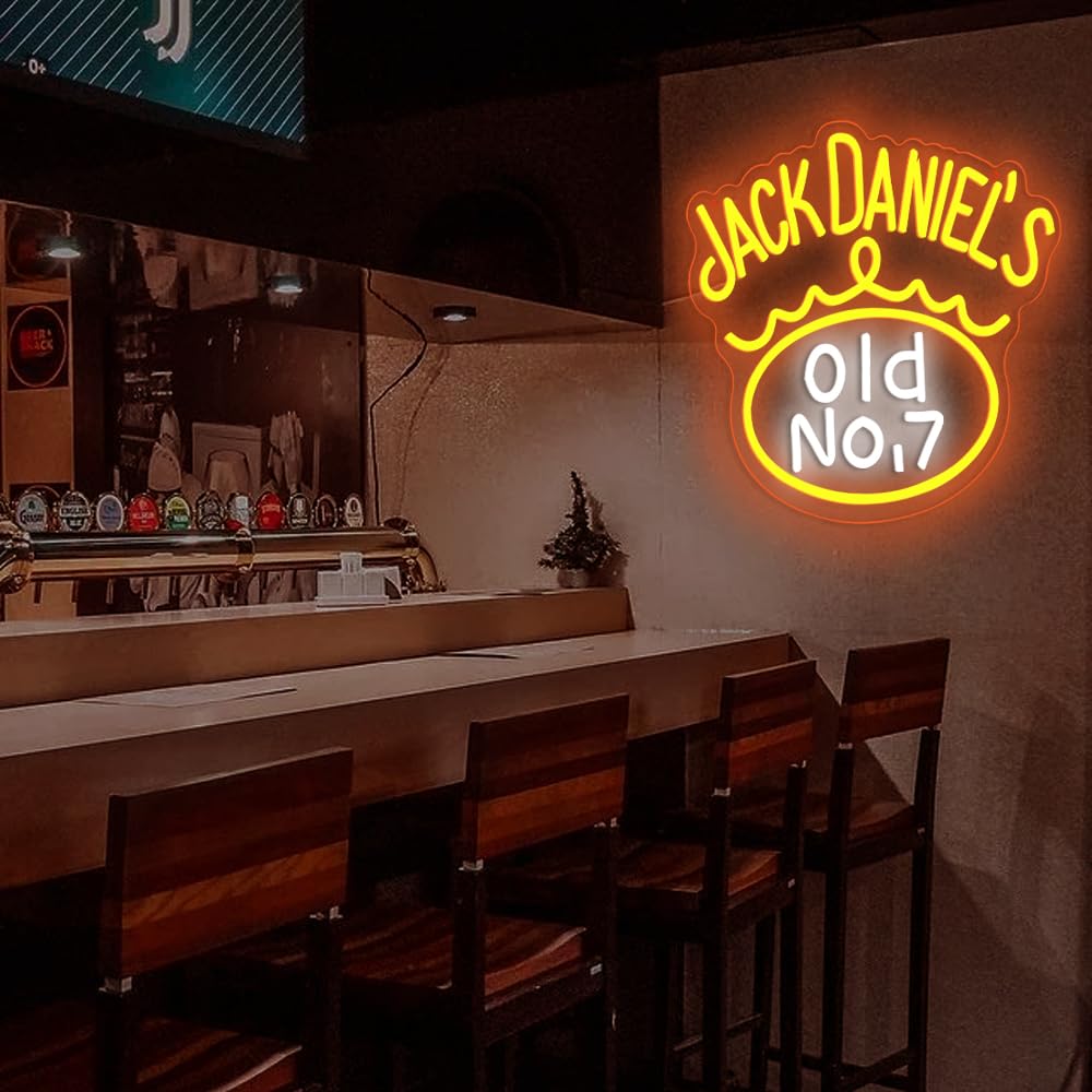 Amazon.co.jp: XJNOLGXIQU Jack Danie ネオンサイン バーボン